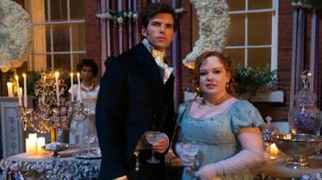 Colin e Penelope, o casal protagonista da 3ª temporada de 'Bridgerton' - Divulgação / Netflix