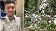 O piloto Rodrigo Boer Machado e a aeronave - Divulgação