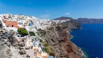 Ilha de Santorini - Getty Images