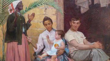 "A Redenção de Cam" (1895), de Modesto Brocos - Domínio Público