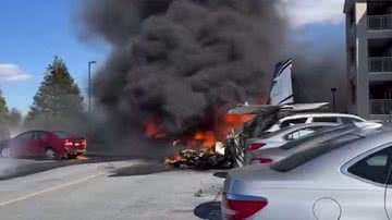 Avião caiu no último fim de semana - Divulgação
