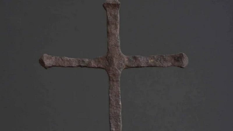 Cruz usada na primeira missa celebrada no Brasil - Divulgação/Jonathas Ventura/Santuário Cristo Redentor