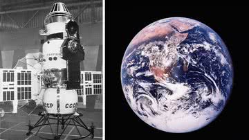 A sonda Kosmos 482 deve cair na Terra nos próximos dias - Divulgação/NASA; Getty Images