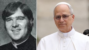 James M. Ray e Papa Leão XIV - Arquivo pessoal / Getty Images