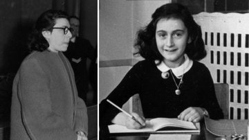 Ans Van Dijk e Anne Frank - Wikimedia Commons via Domínio Público