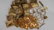 Tesouro avaliado em quase R$ 2 milhões encontrado na República Tcheca - Divulgação/Museu da Boêmia Oriental