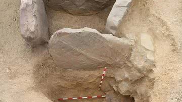 Uma tumba revestida de pedra recém-descoberta no Marrocos - Divulgação/African Archaeological Review