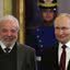 Lula e Putin, presidentes do Brasil e da Rússia