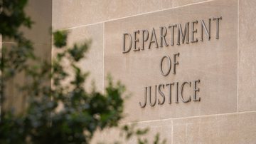 Imagem ilustrativa da sede do Departamento de Justiça dos EUA em Washington, DC - Getty Images