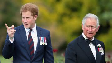 Príncipe Harry e Rei Charles - Getty Images