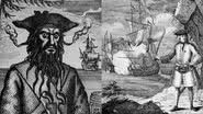 Antigas representações dos piratas Edward Teach, mais conhecido como Barba Negra, e Henry Every - Getty Images