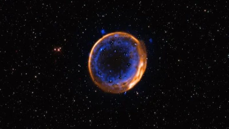 Imagem da supernova SNR 0509-67.5 - Divulgação/ESO