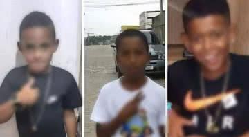 Fotos dos meninos de Belford Roxo - Divulgação/ Arquivo Pessoal